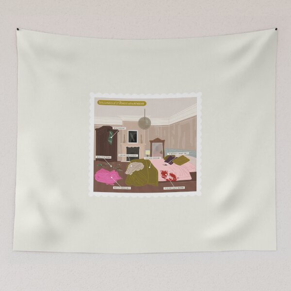 Item preview, villanelle's apartment · killing eve designed and sold by translucido.
