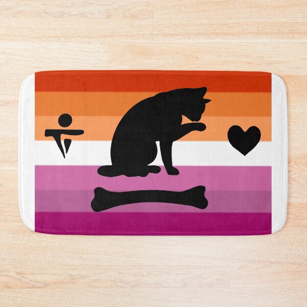 Item preview, Pirate pride flag lesbian Bonnet designed and sold by Theoldgirl900.