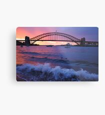 Morning Wake - Sydney Harbour, Sydney Australia Metal Print