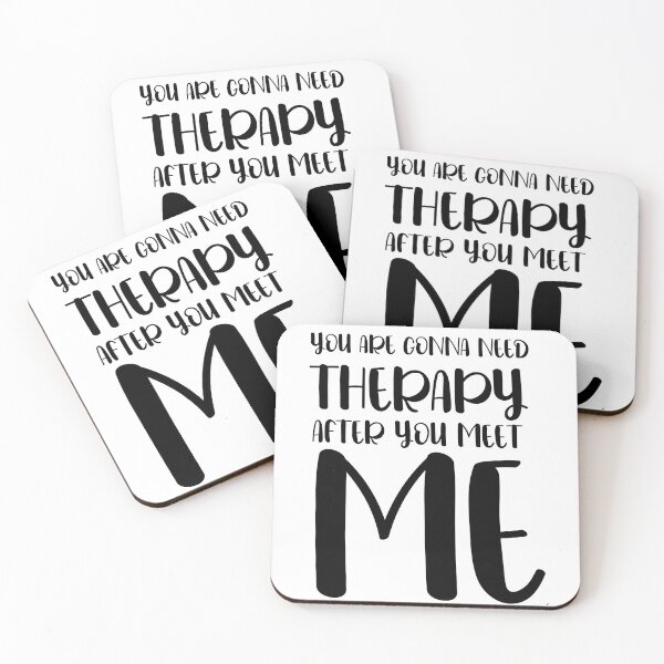 Item preview, Funny Warning You Are Gonna Need Therapy After You Meet Me designed and sold by Med ing.