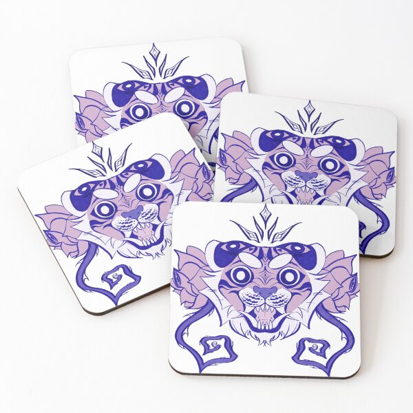 Item preview, Angry pink tiger designed and sold by Emmwimm.