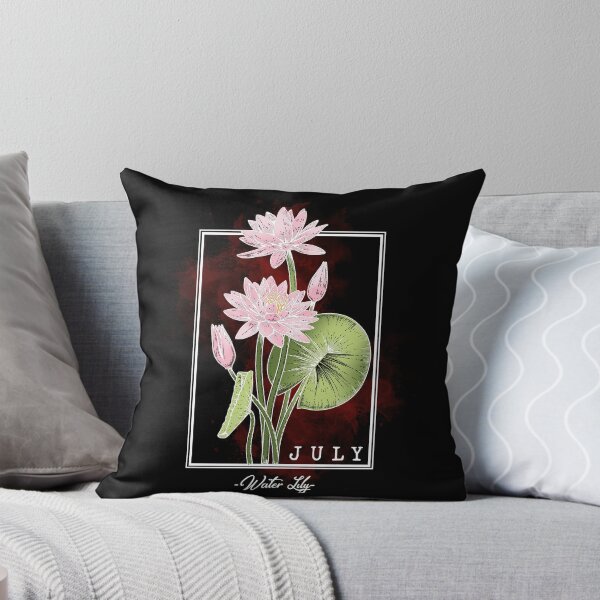 Item preview, Birth Month Flower | July | Water Lily | Floral Design  designed and sold by Ravenvine.