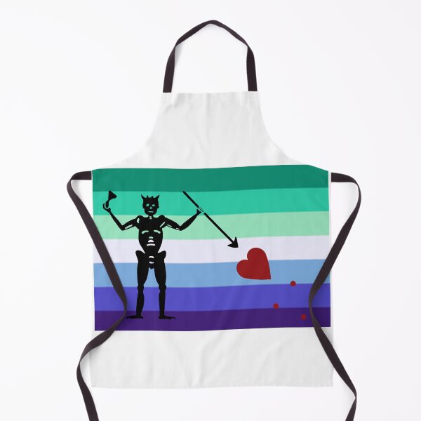 Item preview, Pirate pride flag gay Blackbeard designed and sold by Theoldgirl900.