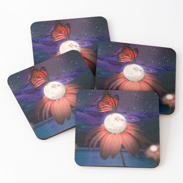 Item preview, Pollinating the Moonflower designed and sold by Kourtany Katzen.