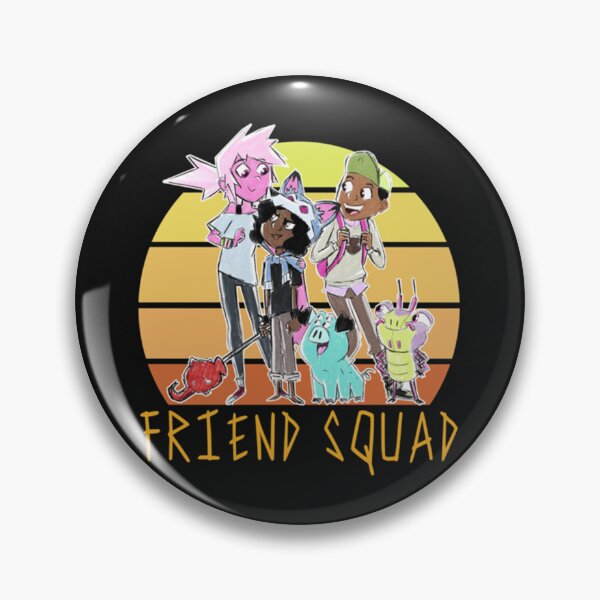 Item preview, KIPO friend squad tshirt 02   designed and sold by Necessary15.