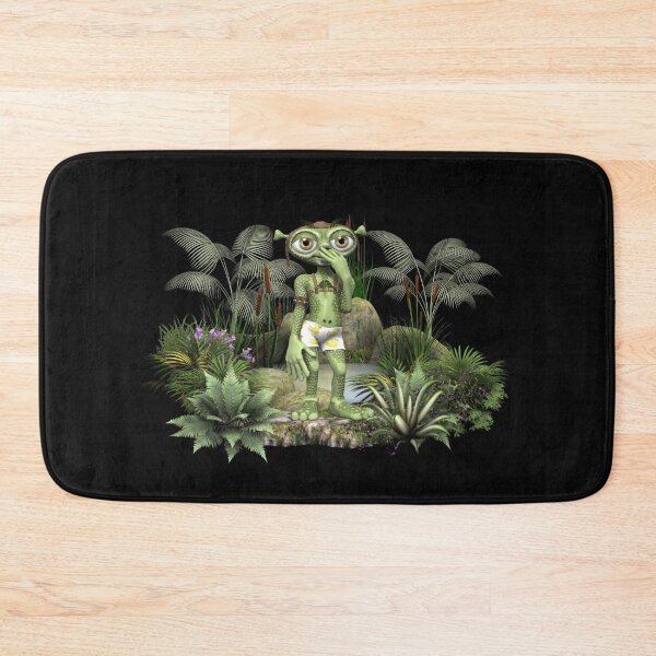 Item preview, Cute Alien Sunbathing, fantasy fun designed and sold by LoneAngel.