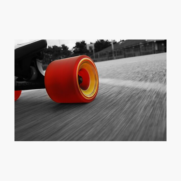 Life Of A Longboarder Photographic Print
