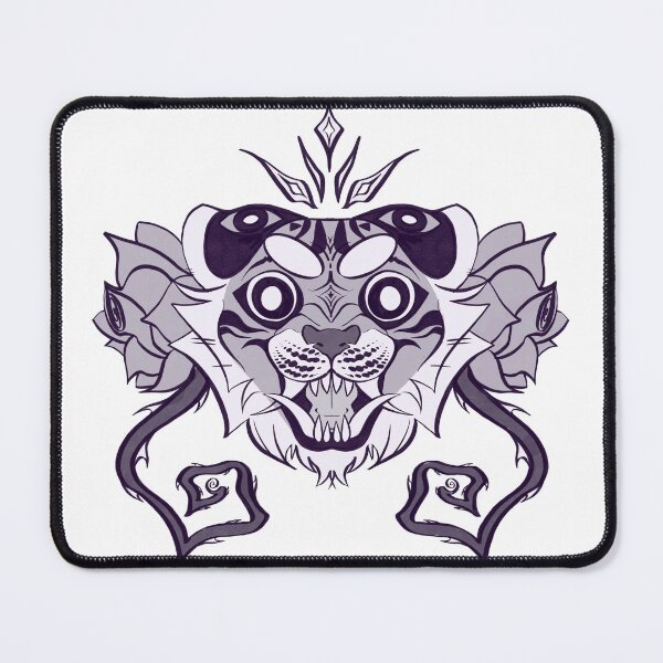Item preview, Angry Greyscale tiger designed and sold by Emmwimm.