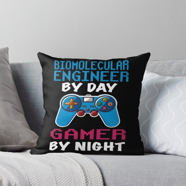 Item preview, Biomolecular engineer Gift shirt, Biomolecular engineer Dad Husband Boyfriend Gift, Funny Biomolecular engineer by day Gamer By night christmas Birthday Gift Idea designed and sold by xlnv.