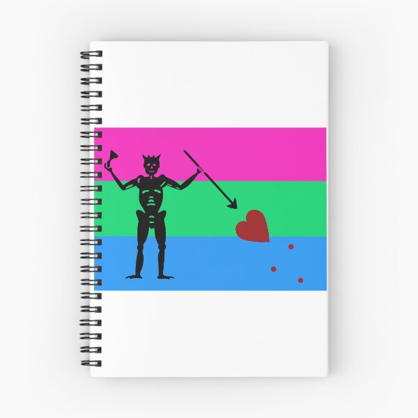 Item preview, Pirate pride flag polysexual Blackbeard designed and sold by Theoldgirl900.