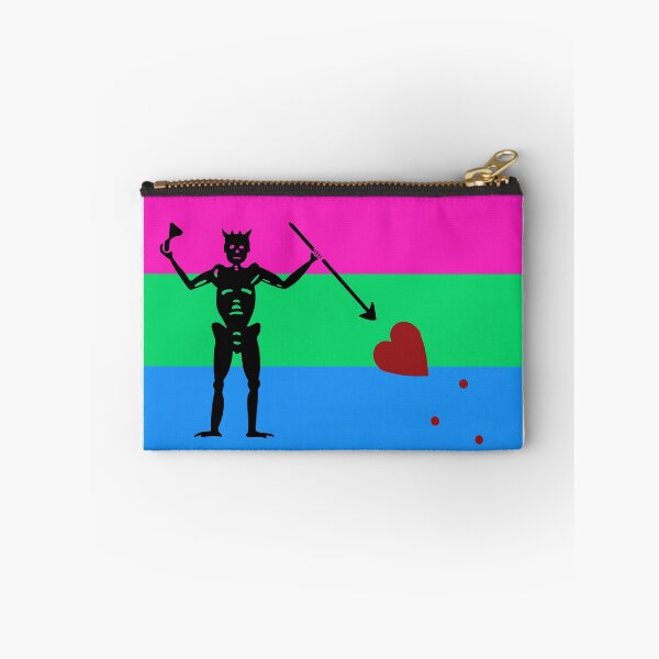 Item preview, Pirate pride flag polysexual Blackbeard designed and sold by Theoldgirl900.