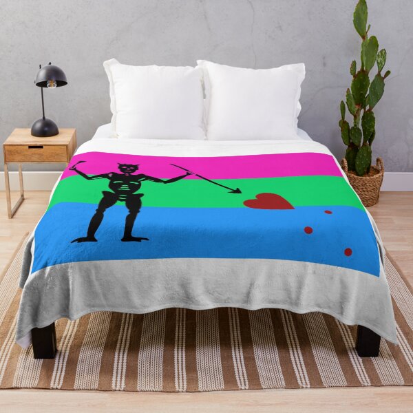 Item preview, Pirate pride flag polysexual Blackbeard designed and sold by Theoldgirl900.