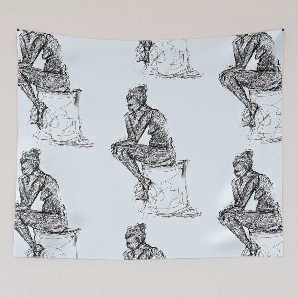 Item preview, The Thinker designed and sold by bonmots.