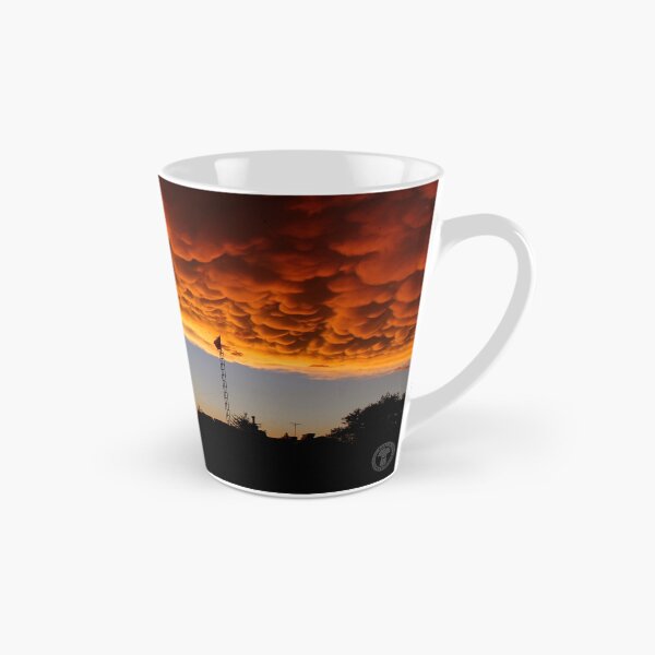 Item preview, Orange Mammatus Clouds designed and sold by madeinsask.