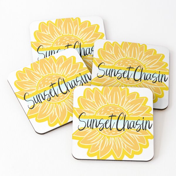 Item preview, Sunset Chasin Yellow Summer Sunflower on water design designed and sold by mnkygirl13.