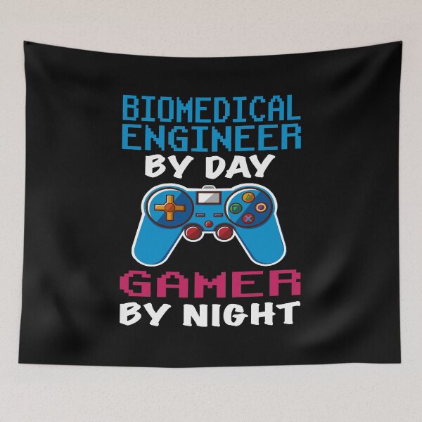Item preview, Biomedical  engineer Gift shirt, Biomedical  engineer Dad Husband Boyfriend Gift, Funny Biomedical  engineer by day Gamer By night christmas Birthday Gift Idea designed and sold by xlnv.