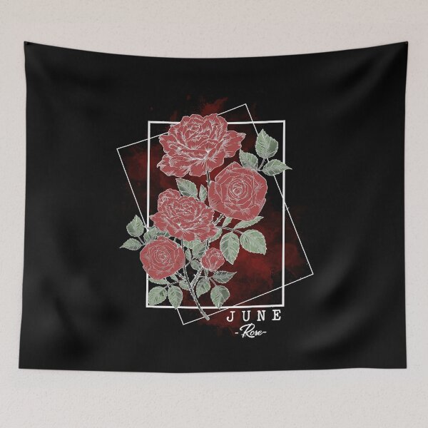 Item preview, Birth Month Flower | June | Rose | Floral Design  designed and sold by Ravenvine.