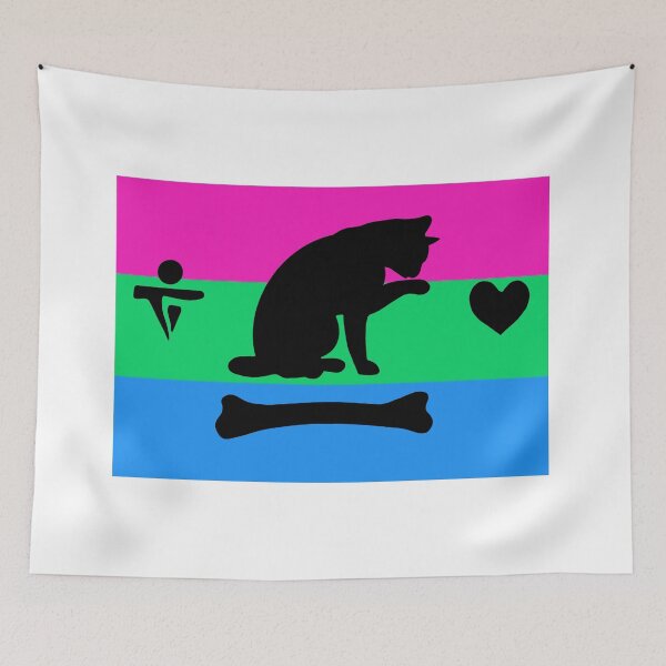 Item preview, Pirate pride flag polysexual Bonnet designed and sold by Theoldgirl900.