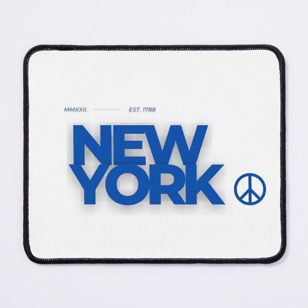 Item preview, New York Text Peace Sign designed and sold by explorecity.