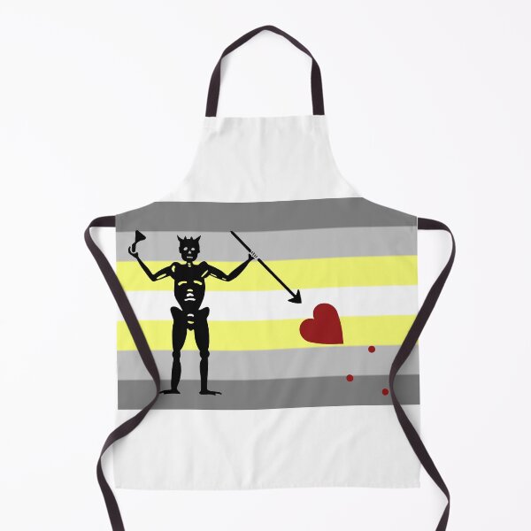 Item preview, Pirate pride flag demigender Blackbeard designed and sold by Theoldgirl900.