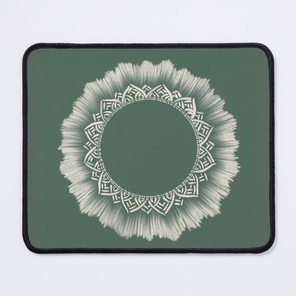 Item preview, Macrame Mandala (Green) designed and sold by KaitlinsKingdom.