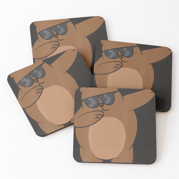 Item preview, Dabbing Bear With Sunglasses Kids Grizzly Bear  designed and sold by Guidof500.