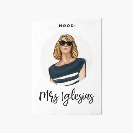 Artikel-Vorschau von Brautjungfern bewegen Kristen Wiig lustigen Druck Frau Iglesias, designt und verkauft von Misery Loves Company.