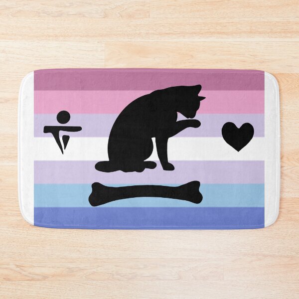 Item preview, Pirate pride flag bigender Bonnet designed and sold by Theoldgirl900.
