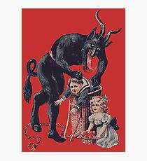 Merry Christmas from Krampus! Photographic Print