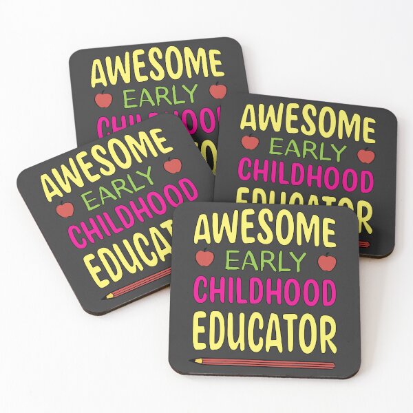 Item preview, Early Childhood Educator Colorful Art designed and sold by MrEddie10.