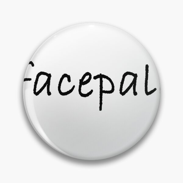 Item preview, Facepalm designed and sold by GEANart.