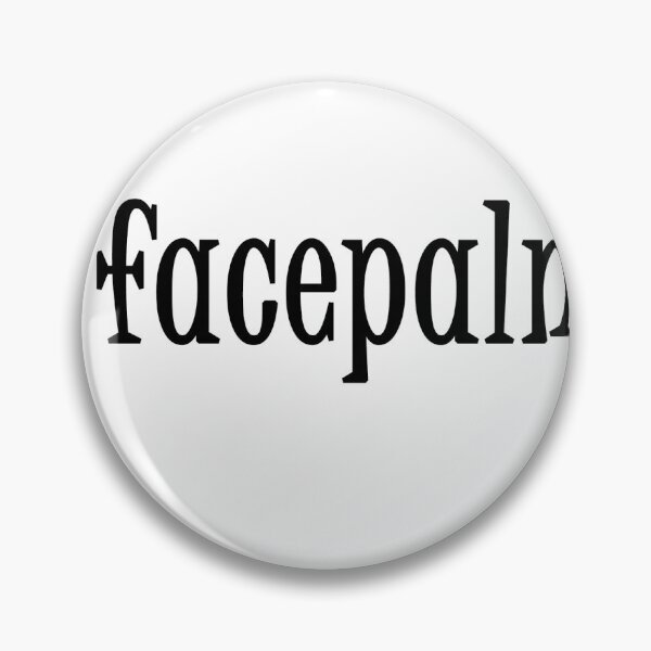 Item preview, Facepalm designed and sold by GEANart.