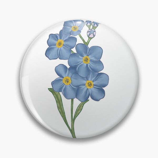 Item preview, Forget Me Not Flowers designed and sold by LoraLoo.