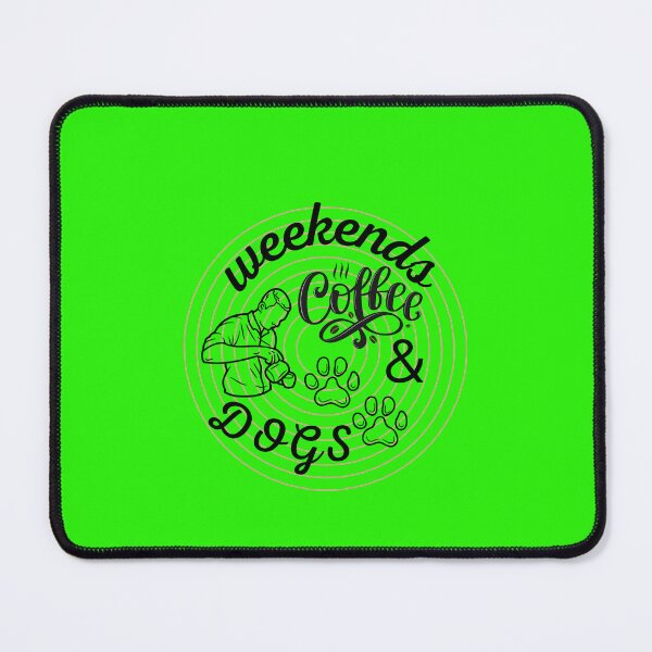 Item preview,  weekends coffee and dogs designed and sold by H-ALPHA.