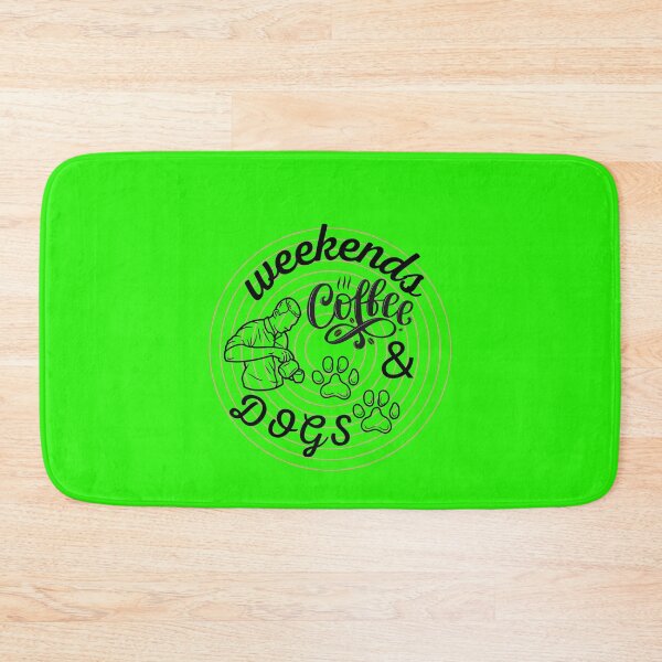 Item preview,  weekends coffee and dogs designed and sold by H-ALPHA.