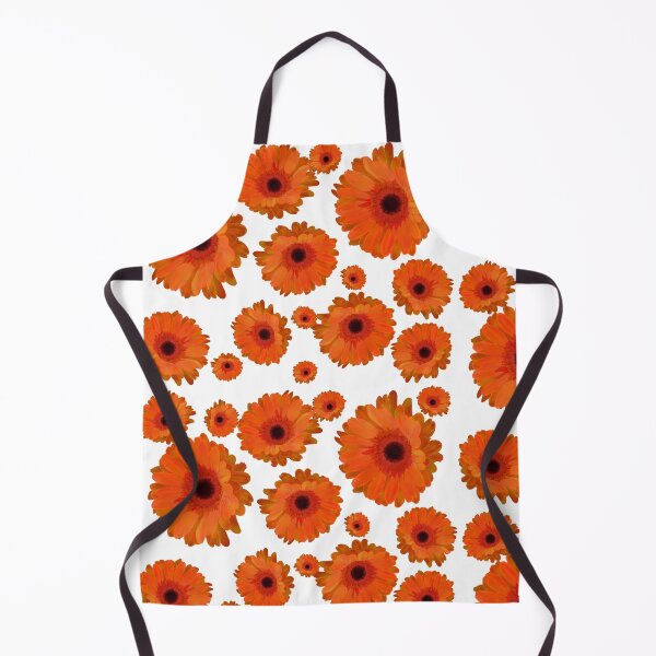 Item preview, Daisy Bunch Pattern, swimming in orange daises designed and sold by LoraLoo.