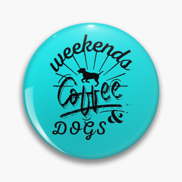 Item preview,  weekends coffee and dogs designed and sold by H-ALPHA.