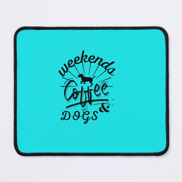 Item preview,  weekends coffee and dogs designed and sold by H-ALPHA.