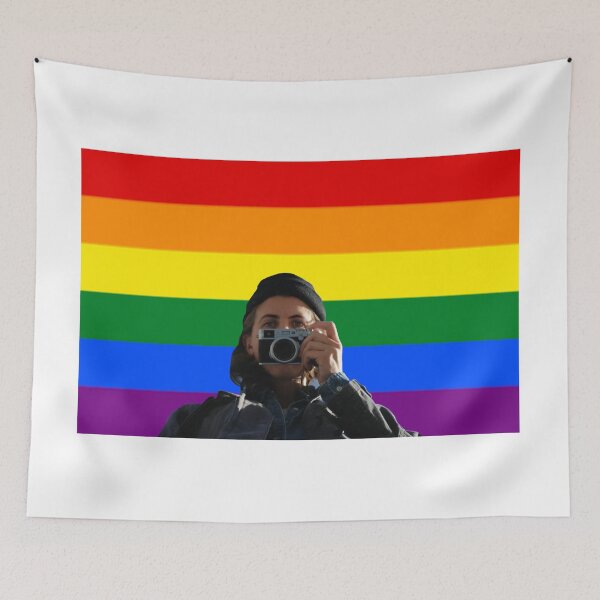 Item preview, Bandera del orgullo ER Fightmaster (cámara) designed and sold by BartleysLabCoat.