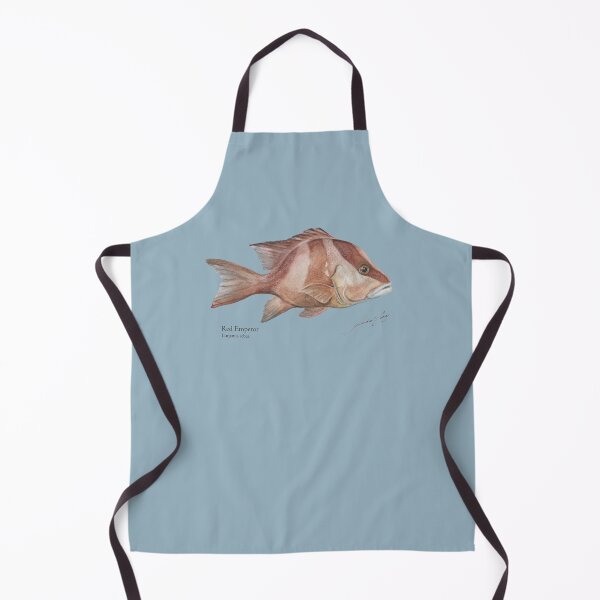 Item preview, Fish Painting - Red Emperor Fish Art Watercolour. Fish Hat!Rachael Curry designed and sold by RachaelCurryArt.