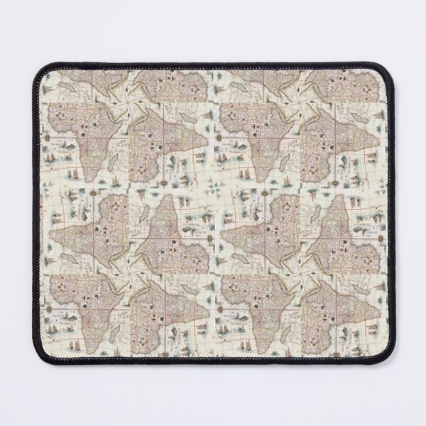 Item preview, Vintage Africa map pattern designed and sold by Astralia.