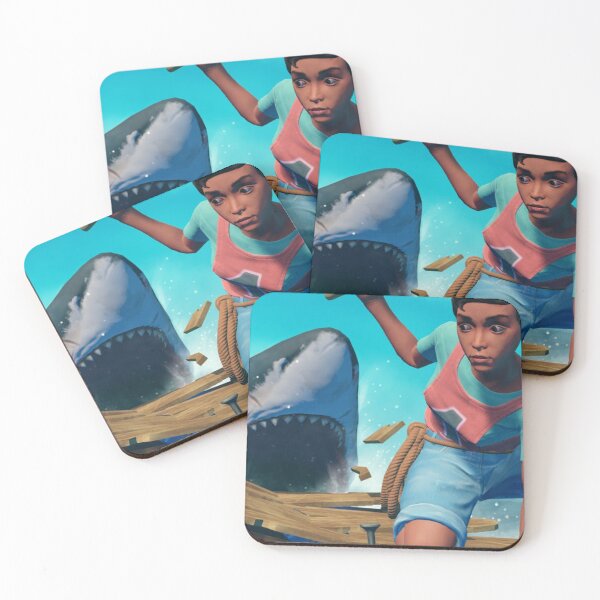 Item preview, Raft Game Bruce Shark Attack  designed and sold by sun-shadoww.