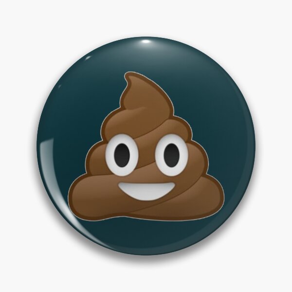 Item preview, Smiling Poop Emoji   designed and sold by YanaKnitSsxz.