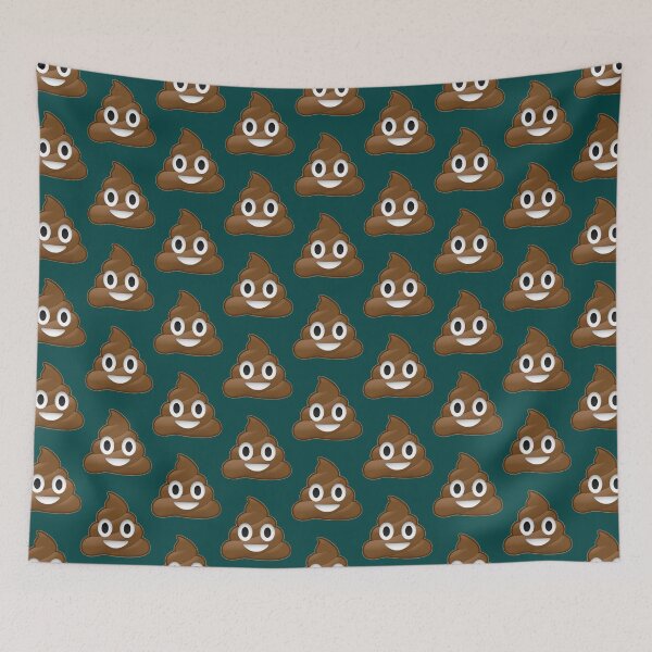 Item preview, Smiling Poop Emoji   designed and sold by YanaKnitSsxz.