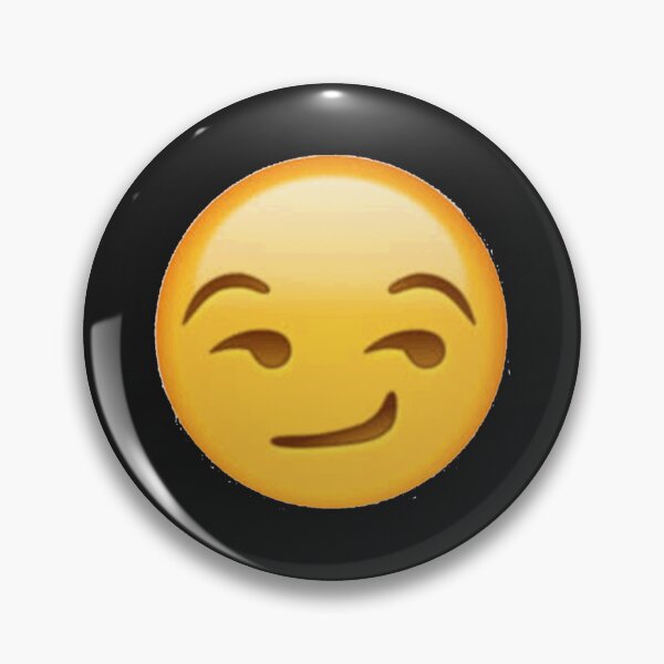 Item preview, Smirking Face - Emoji   designed and sold by YanaKnitSsxz.