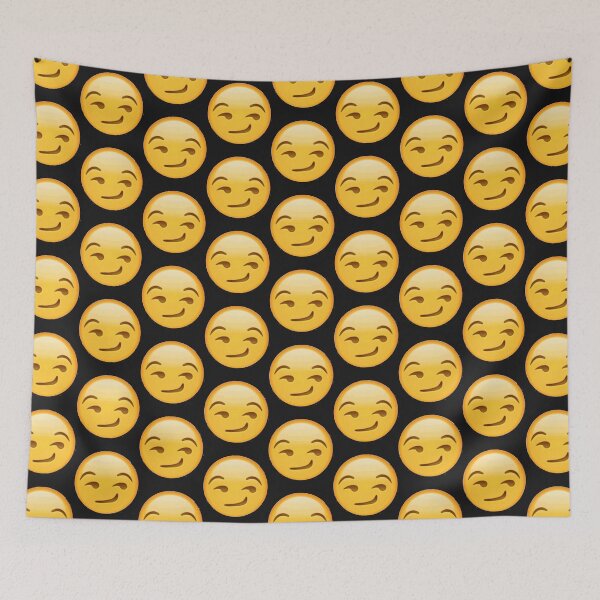 Item preview, Smirking Face - Emoji   designed and sold by YanaKnitSsxz.