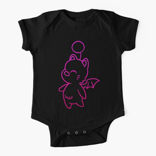 Final Fantasy - Moogle Short Sleeve Baby One-Piece