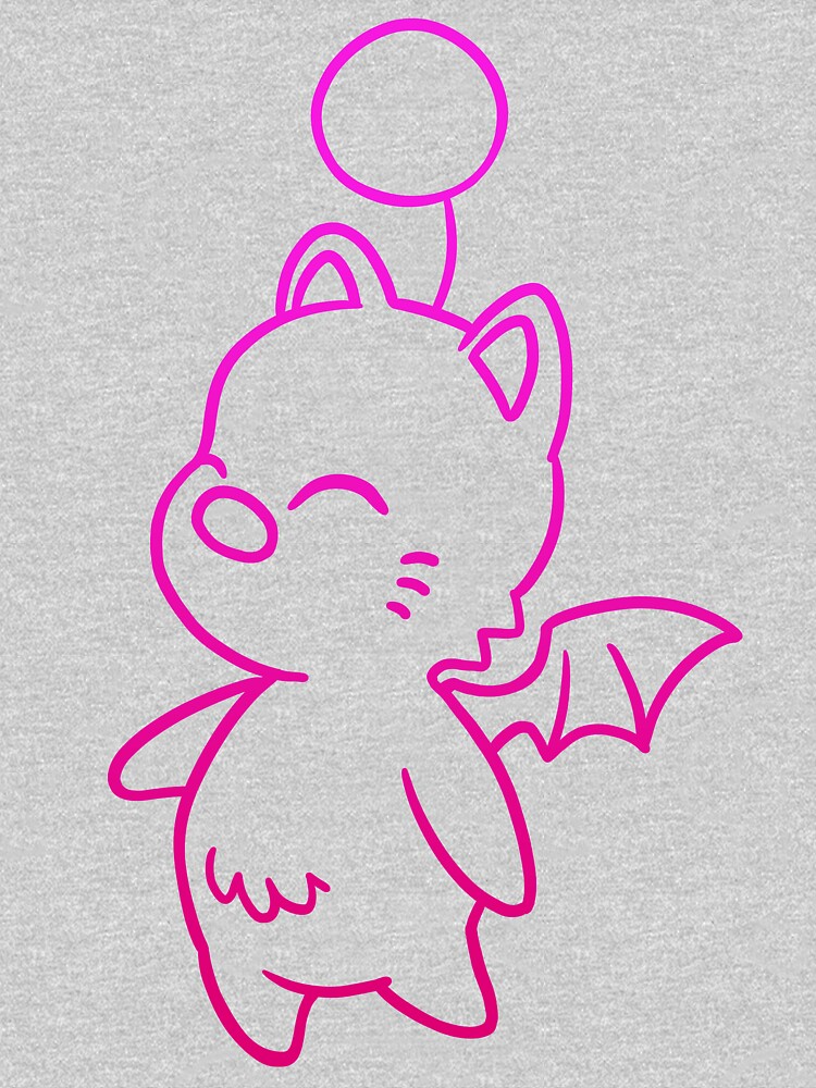 Final Fantasy - Moogle by RikDrawsThings