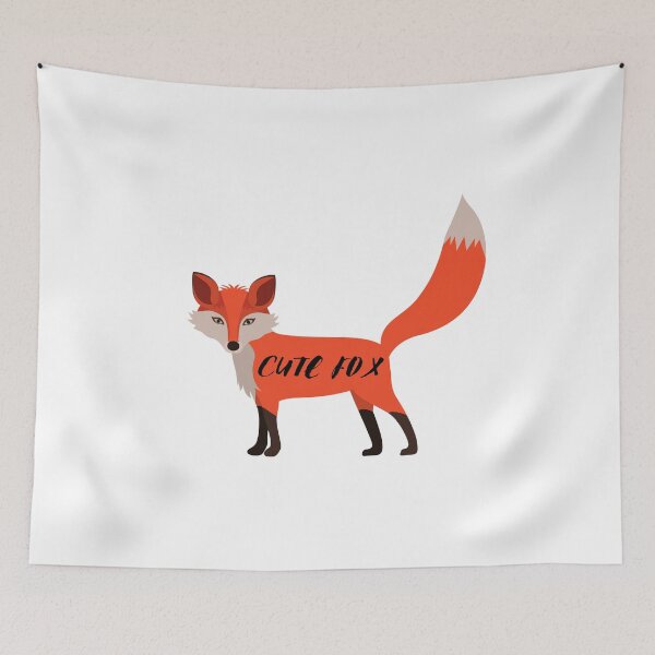 Item preview, The cute orange fox art designed and sold by Mount Rock.