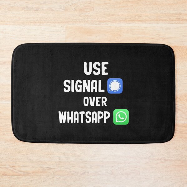 Item preview, Use Signal over Whatsapp   designed and sold by YanaKnitSsxz.
